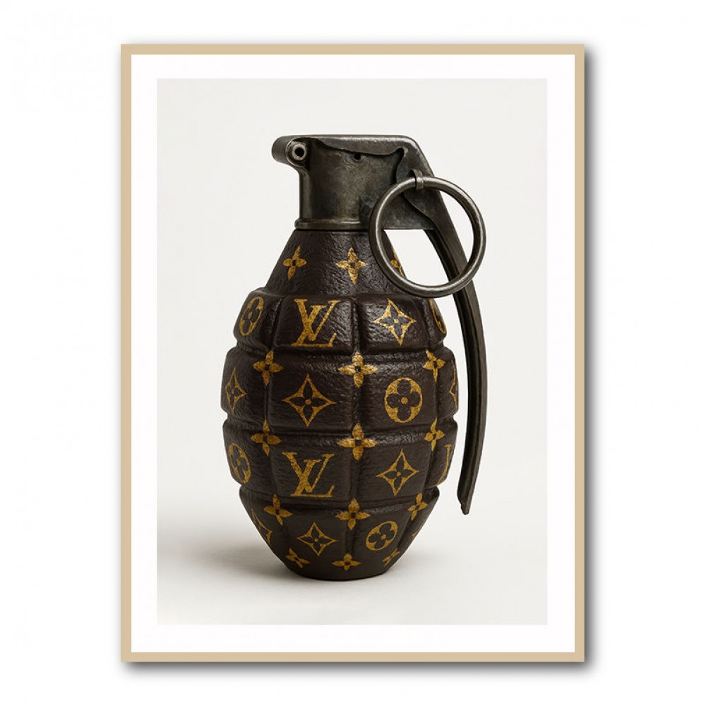Louis Vuitton Fashion Inspired Grenade 2 Wall Art
